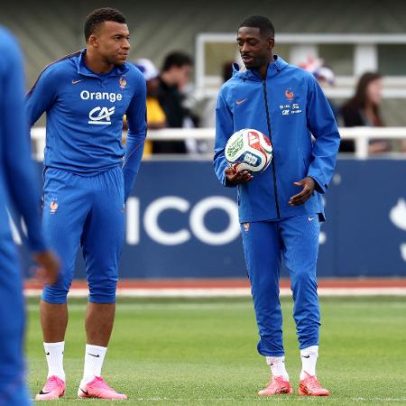 Dembélé defende Mbappé e diz que críticas ultrapassam o limite