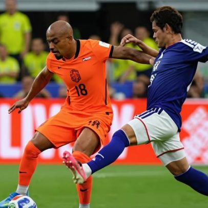 Japão empata com a Holanda aos 43 minutos do segundo tempo na estreia do Grupo F