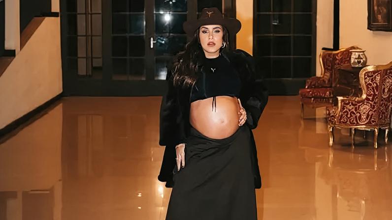 Lauana Prado aguarda chegada do primeiro filho, Dom