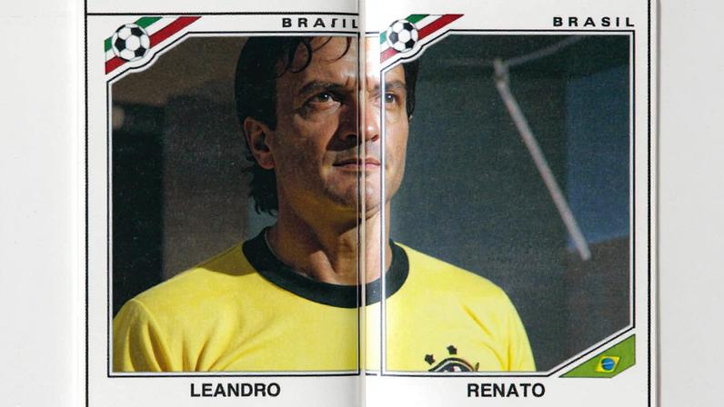 Figurinhas Leandro Renato Copa 1986 — Foto: Reprodução