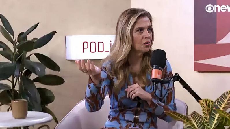 Leila Pereira participou do Podcast da Andrea Sadi