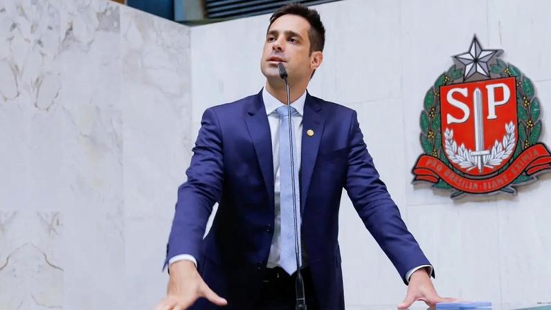 O deputado estadual Leonardo Siqueira (Novo-SP) (Alesp/Divulgação)