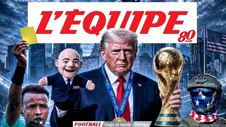 Capa do jornal 'L'Équipe'. — Foto: Reprodução/L'Équipe