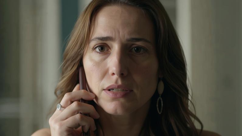 Letícia Colin como Adriana em Quem Ama Cuida - Metrópoles