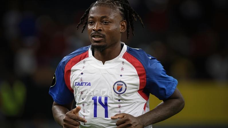 Leverton Pierre, jogador do Haiti