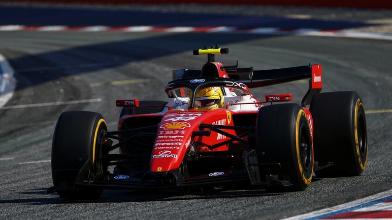Lewis Hamilton, piloto da Ferrari.