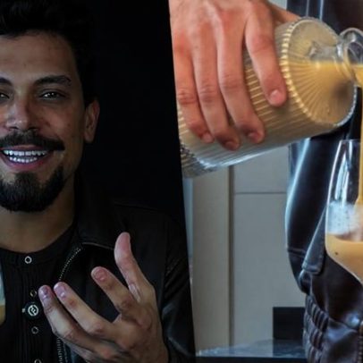 Vinícius Nascimento do BBB 25 ensina licor de doce de leite cremoso junino