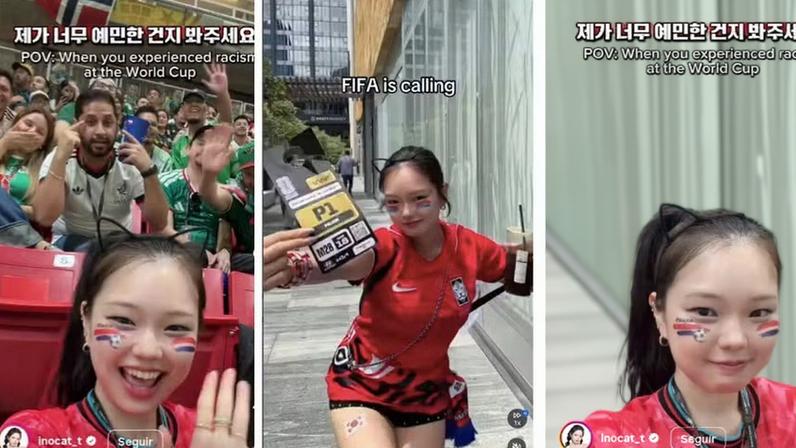 Yoon Su Jin é convidada para jogo após denunciar gesto racista na Copa do Mundo