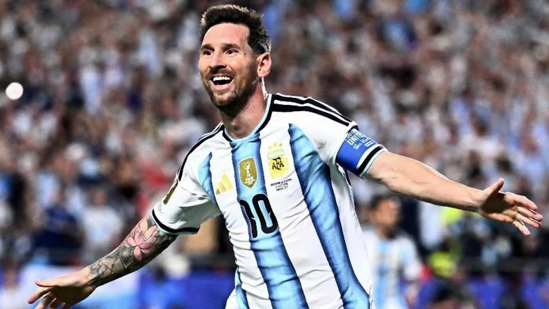 Lionel Messi, atacante da Argentina