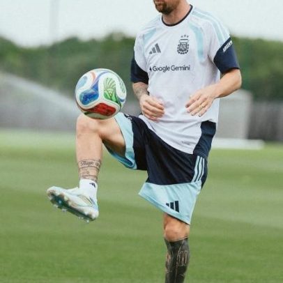 Messi treina pela Argentina pela 1ª vez, mas fica fora de amistoso, diz jornal