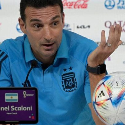 Scaloni diz que Argentina vai brigar e lista 10 favoritos