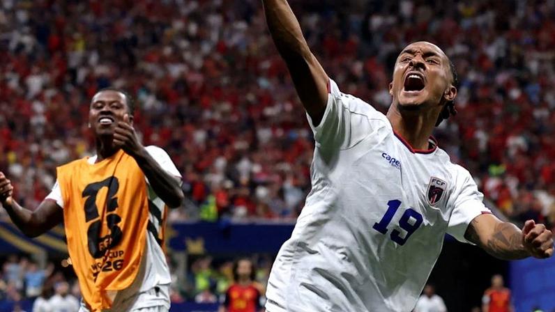 Mercado dava 9% de chance ao empate ou à derrota espanhola; na imagem, o atacante Livramento comemora o resultado do jogo