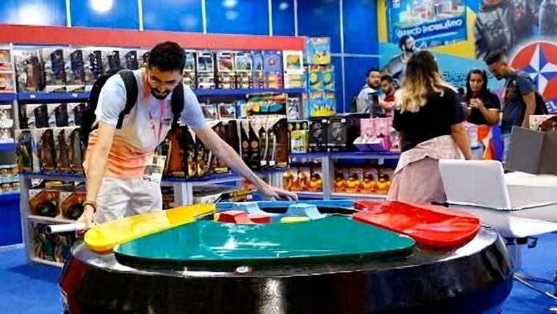 Loja da Estrela com brinquedos clássicos na CCXP 2019