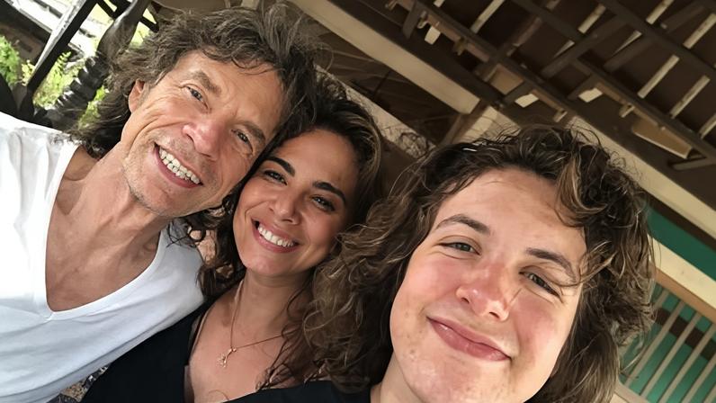 Luciana Gimenez homenageia Mick Jagger em Dia dos Pais