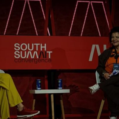 Luiza Trajano recebe homenagem no South Summit em Madri