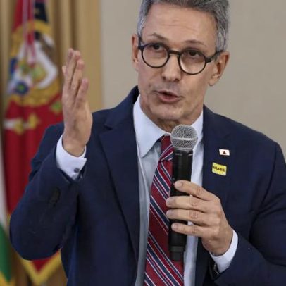 Zema é notificado em ação da PGR e critica Gilmar Mendes no STF