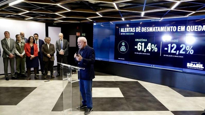 Desmatamento na Amazônia cai 61,4% e registra mínima histórica