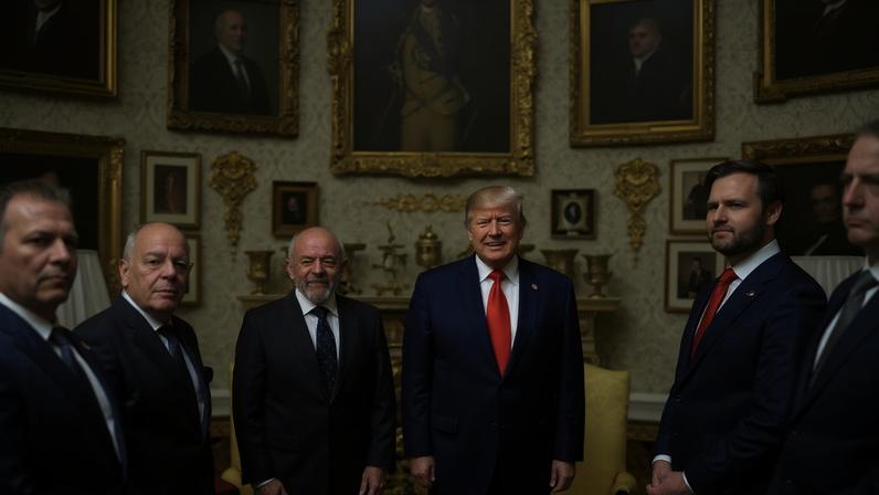 Lula e Trump em encontro na Casa Branca