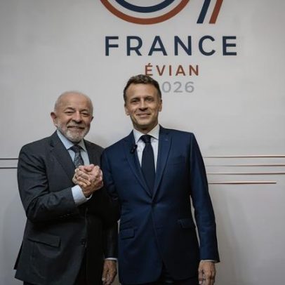 Lula se reúne com Macron às margens do G7