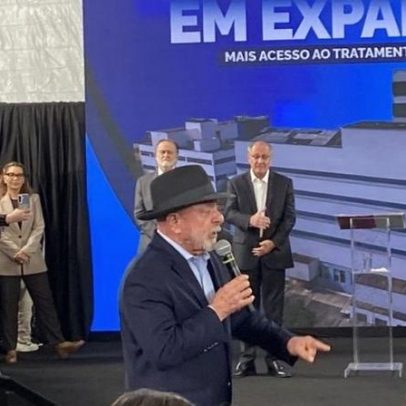 Lula diz que radioterapia inaugurada em SP supera a de Brasília
