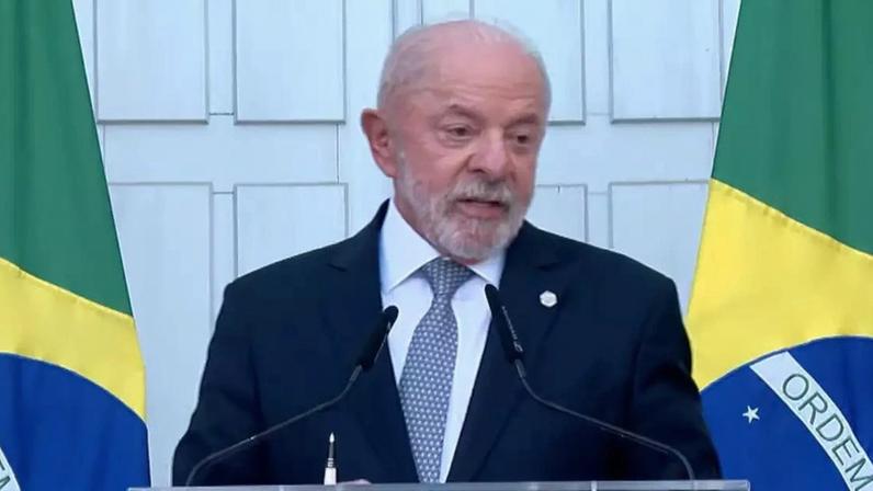 Declaração de Lula foi dada durante uma coletiva de imprensa em Genebra, após o encerramento da cúpula do G7, na França