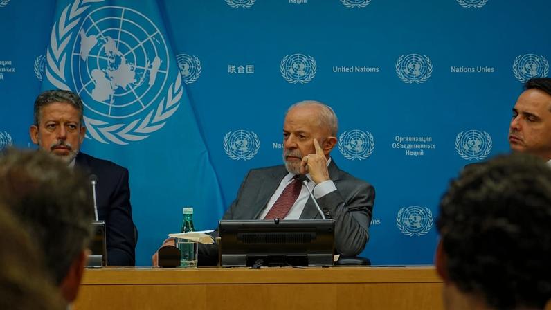 Lula antes de discurso da ONU - Metrópoles