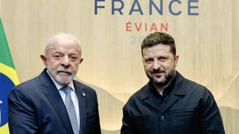 Lula disse que teve sua “melhor conversa” com o presidente da Ucrânia, Volodymyr Zelensky