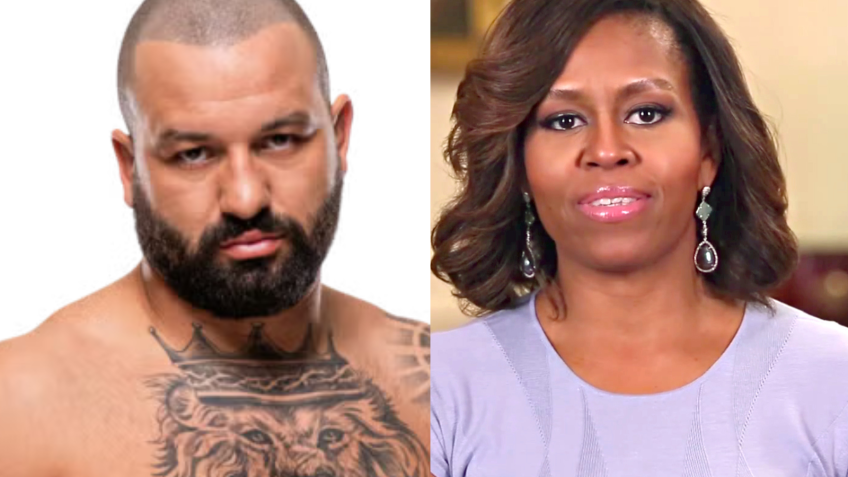 Lutador afirma que Michelle Obama é homem após vitória na Casa Branca