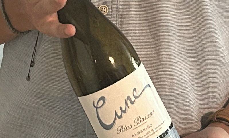 Desafio de vinhos da Gen Z Cameron, 21 anos