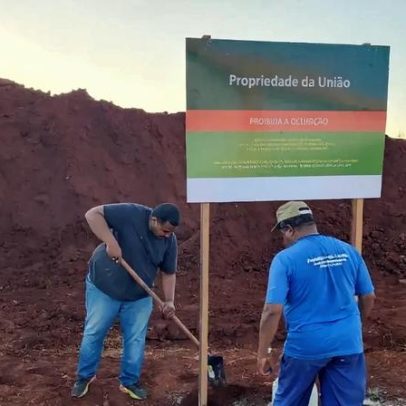 Limeira instala placa na Ponte do Esqueleto sobre propriedade da União