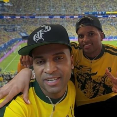 Maisa assiste a jogo ao lado de Rodrygo, alvo de rumores de affair