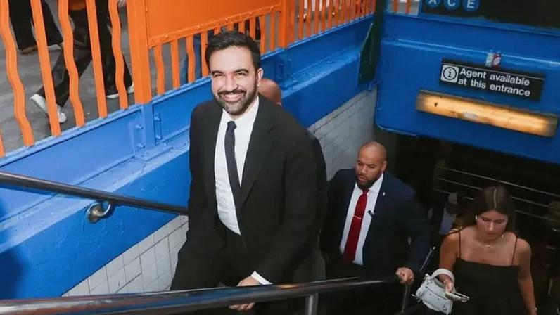 Zohran Mamdani, prefeito de Nova York.