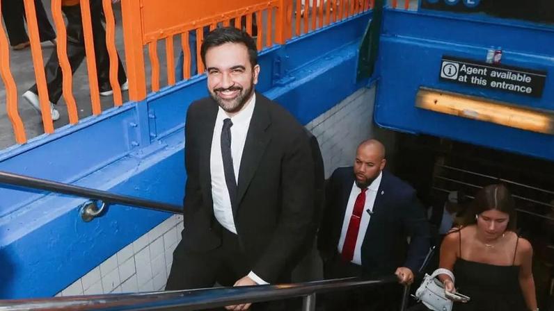 Zohran Mamdani, prefeito de Nova York.