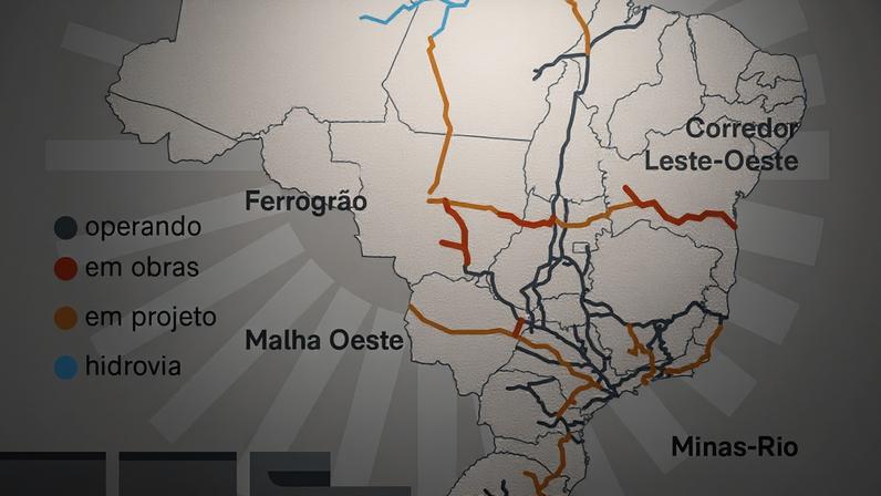 A carteira de projetos que está sendo divulgada pelo governo inclui novas linhas, expansão de malhas já existentes e conexões com hidrovias, rodovias e ferrovias