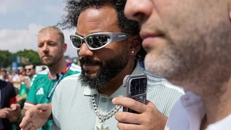Marcelo, ex-seleção brasileira, foi à abertura da Copa do Mundo de 2026