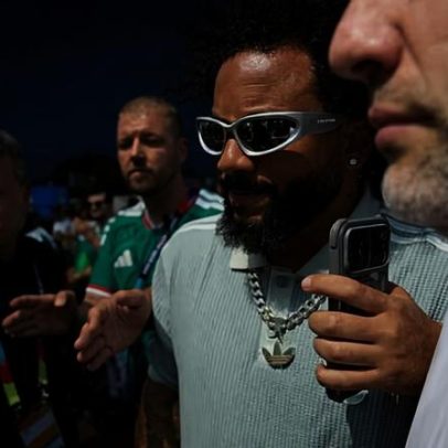 Marcelo é resgatado pela polícia durante protestos na Copa do Mundo