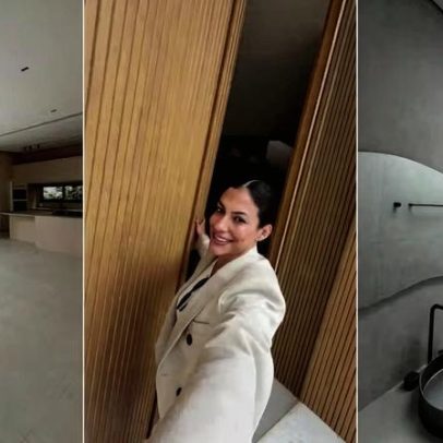 Mari Gonzalez faz tour por casa reformada em São Paulo após três anos