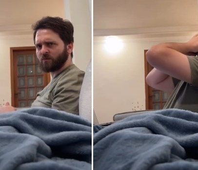 Mulher faz trollagem no Tinder com marido e reação diverte