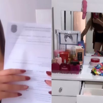 Mulher relata medo após ex-namorado destruir casa e rasgar medida protetiva