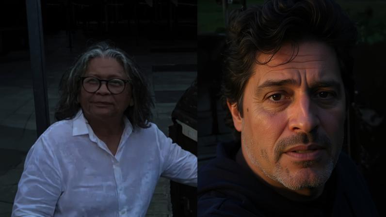 Marlene Mattos e ex-paquito Robson Barros (Redes sociais/Reprodução)