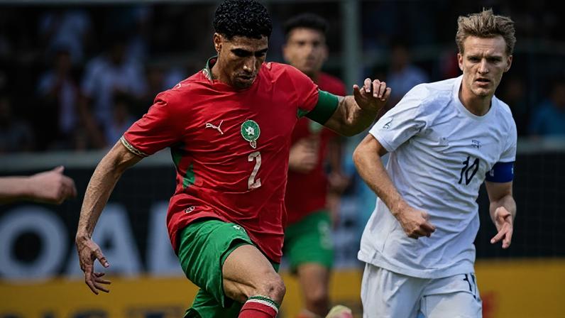 Partida entre Marrocos e Noruega, válida como amistoso preparatório à Copa do Mundo de 2026