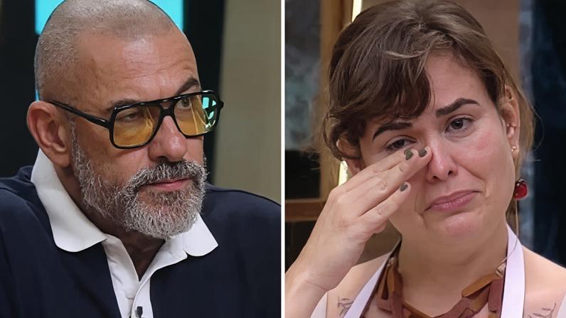 Fogaça critica prato e participante chora