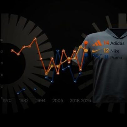 Adidas veste 150 seleções em Copas desde 1970, parceria com a FIFA
