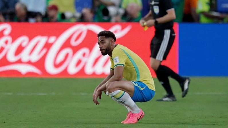Matheus Cunha teve atuação discreta em empate do Brasil com Marrocos