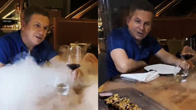 Mauro Mendes com carne de ouro