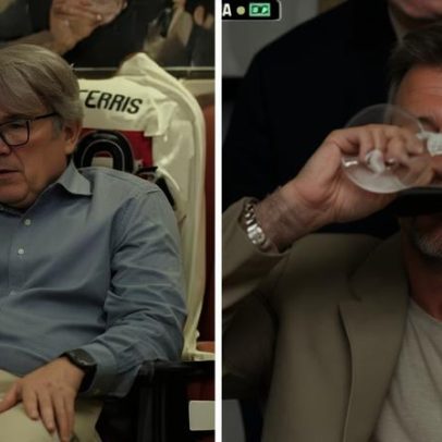 Matthew Broderick e David Beckham assistem a jogo do Brasil em estádio
