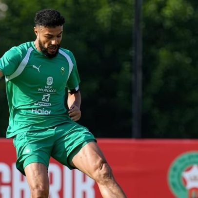 Lateral volta aos treinos e pode reforçar Marrocos contra o Brasil