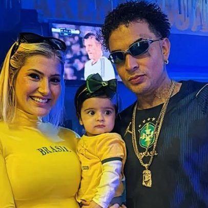 MC Guimê se pronuncia após acidente de carro envolvendo esposa e filha