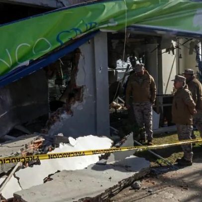 Fotos mostram destruição após mega-assalto a bancos no Paraguai