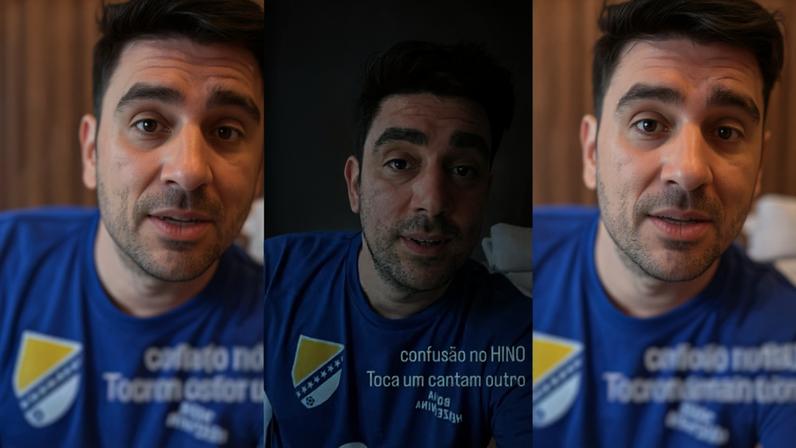 Marcelo Adnet é fã da Bósnia e Hezergovina. — Foto: Reprodução/X